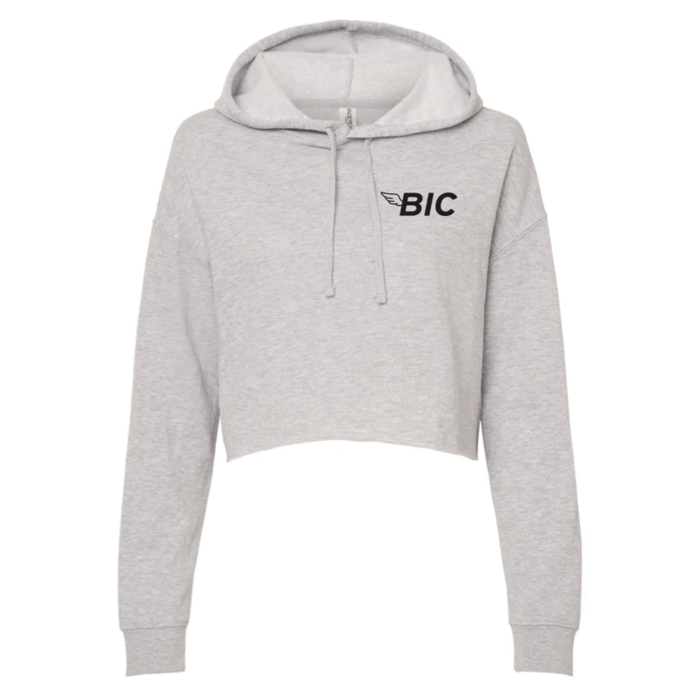 BIC 'Wing' Cropped Hoodie