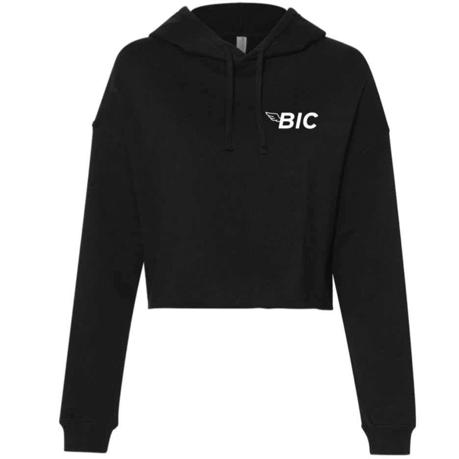 BIC 'Wing' Cropped Hoodie