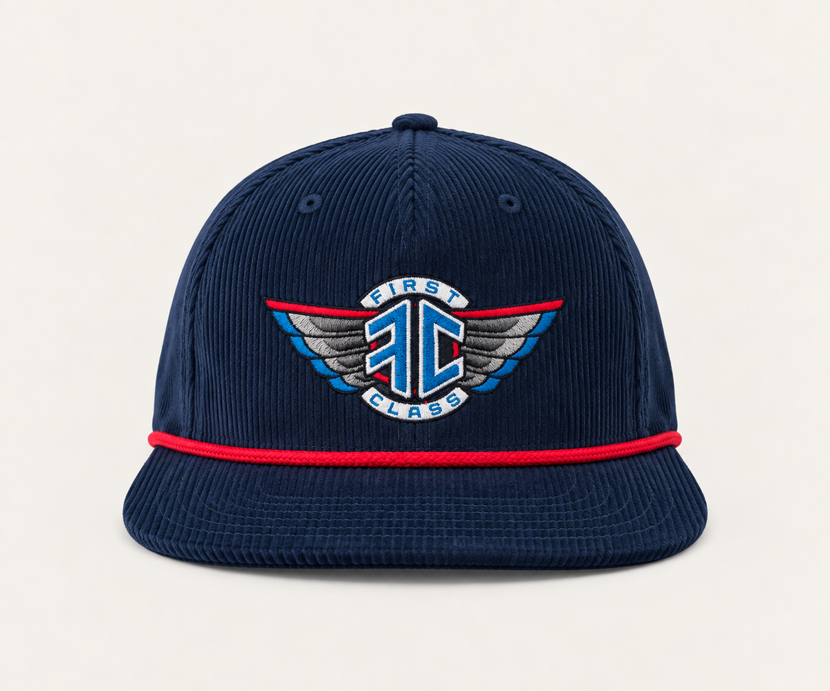 FCL Jammer Corduroy Wing Patch Hat