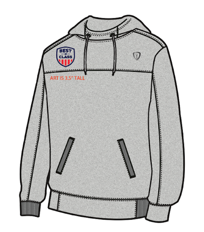 BIC Adrenaline Grid Fleece Hoody